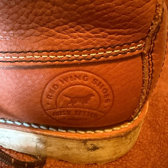 Women’s Irish Setter by Red Wing Wingshooter boots wedge sole moc toe - Picture 10 of 11